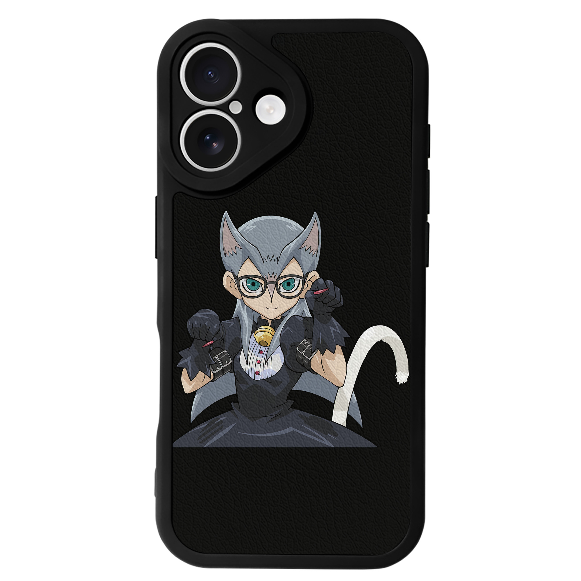 遊☆戯☆王 Yu-Gi-Oh! 【iPhone 16シリーズ対応】シリコンスマホケース（レザー調） 材質：シリコン